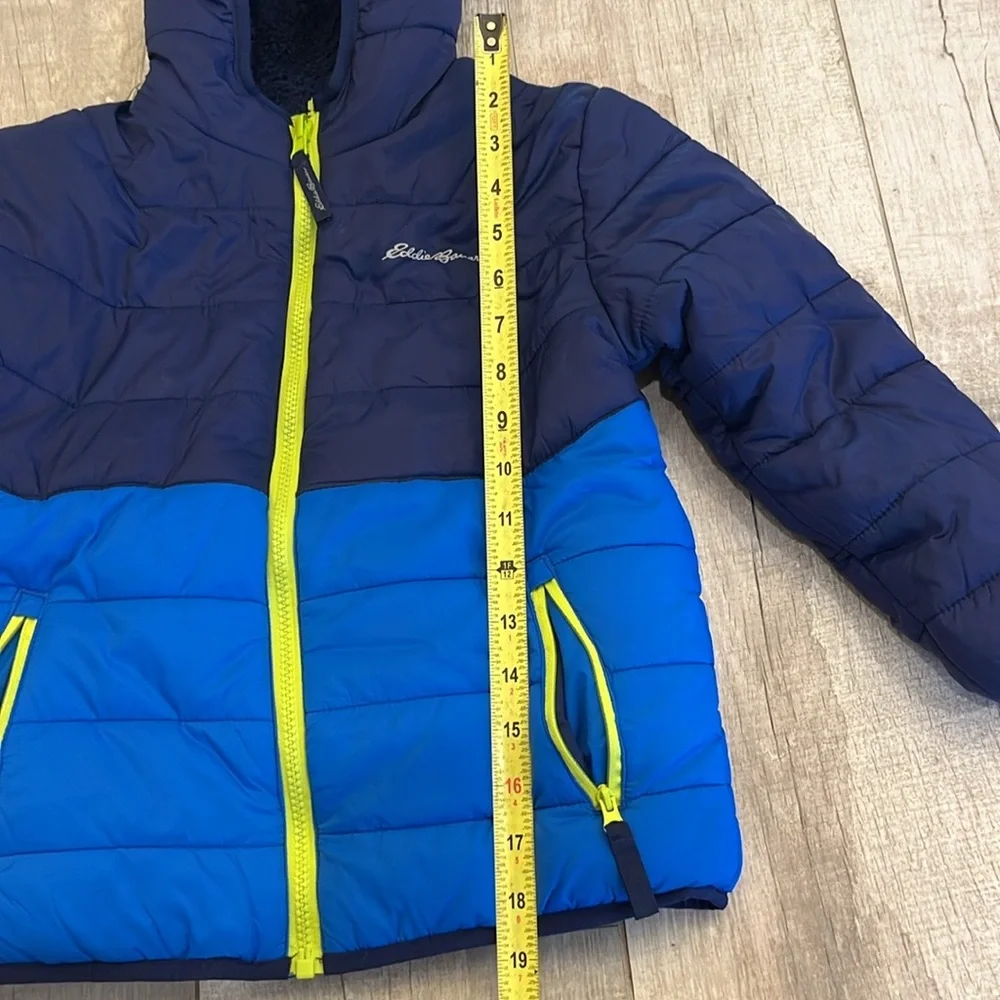 Eddie Bauer Kids Reversible Plush Hoodie Jacket‎ Size 5/6
